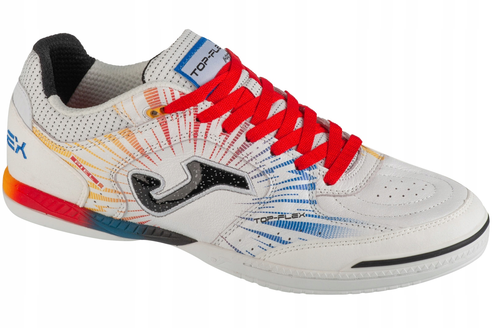 Joma Top Flex 2476 In [45] Pánské kožené sálové boty bílé