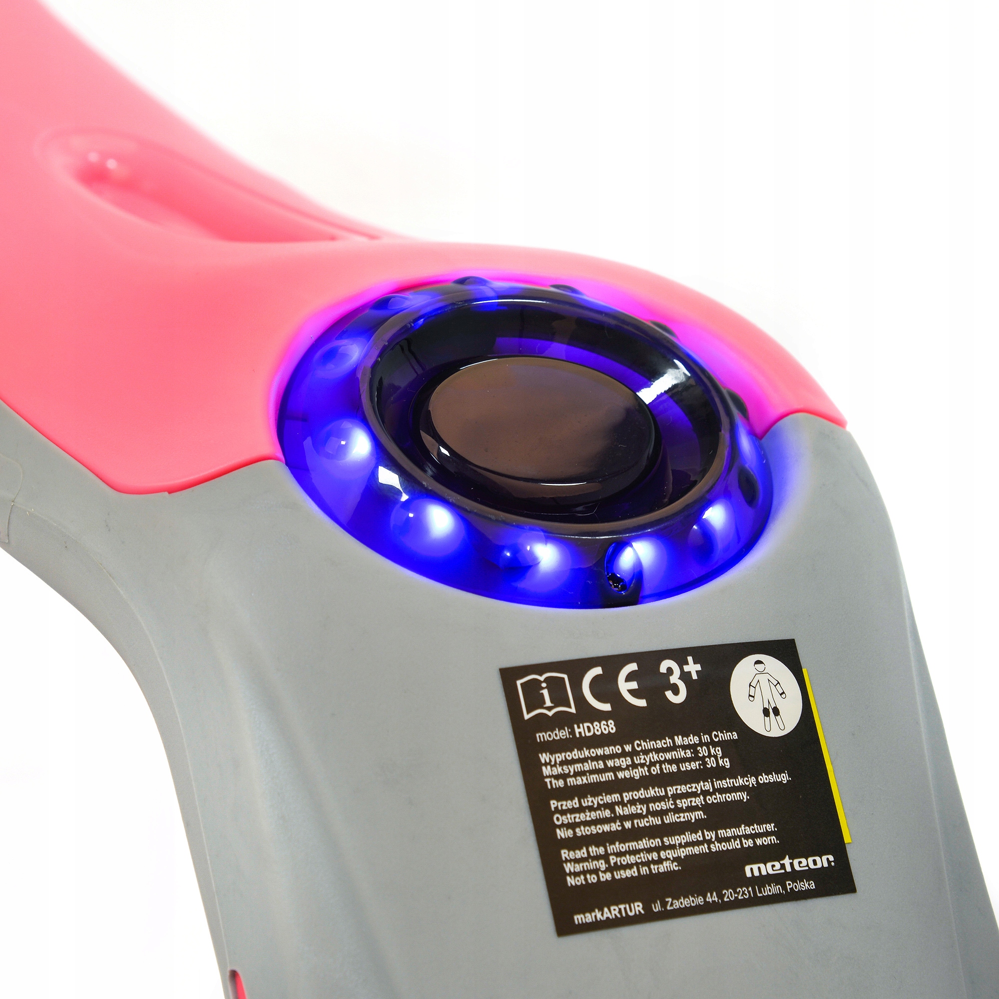 POJAZD ROWEREK HULAJNOGA METEOR SWITCH 3w1 grający Rama Plastikowa