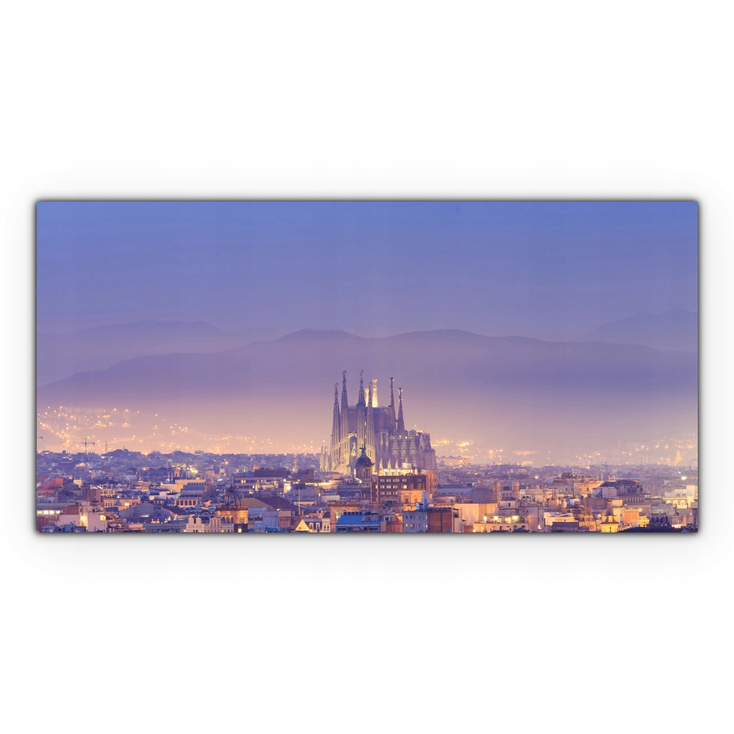 

foto-obraz na płótnie 100x50 Miasto Zachód Słońca