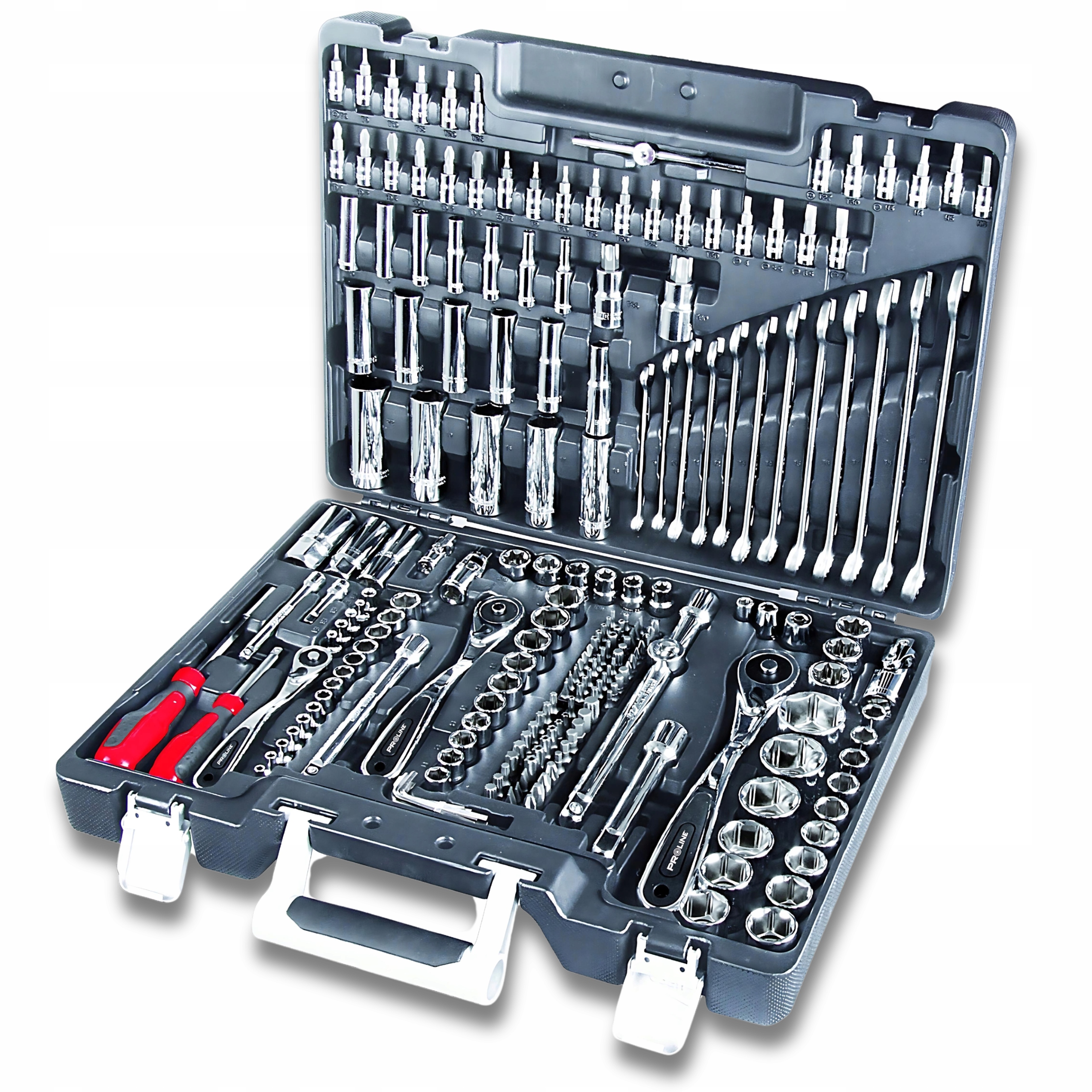 Zestaw Kluczy Nasadowych KLUCZE NASADOWE Proline 58217 Torx Imbus Hex 217el