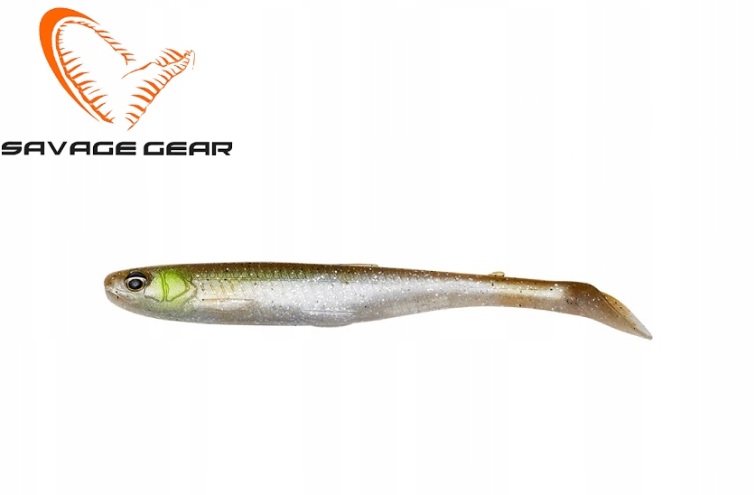 

Savage Gear Slender Scoop Shad 9cm 4g Green Silver