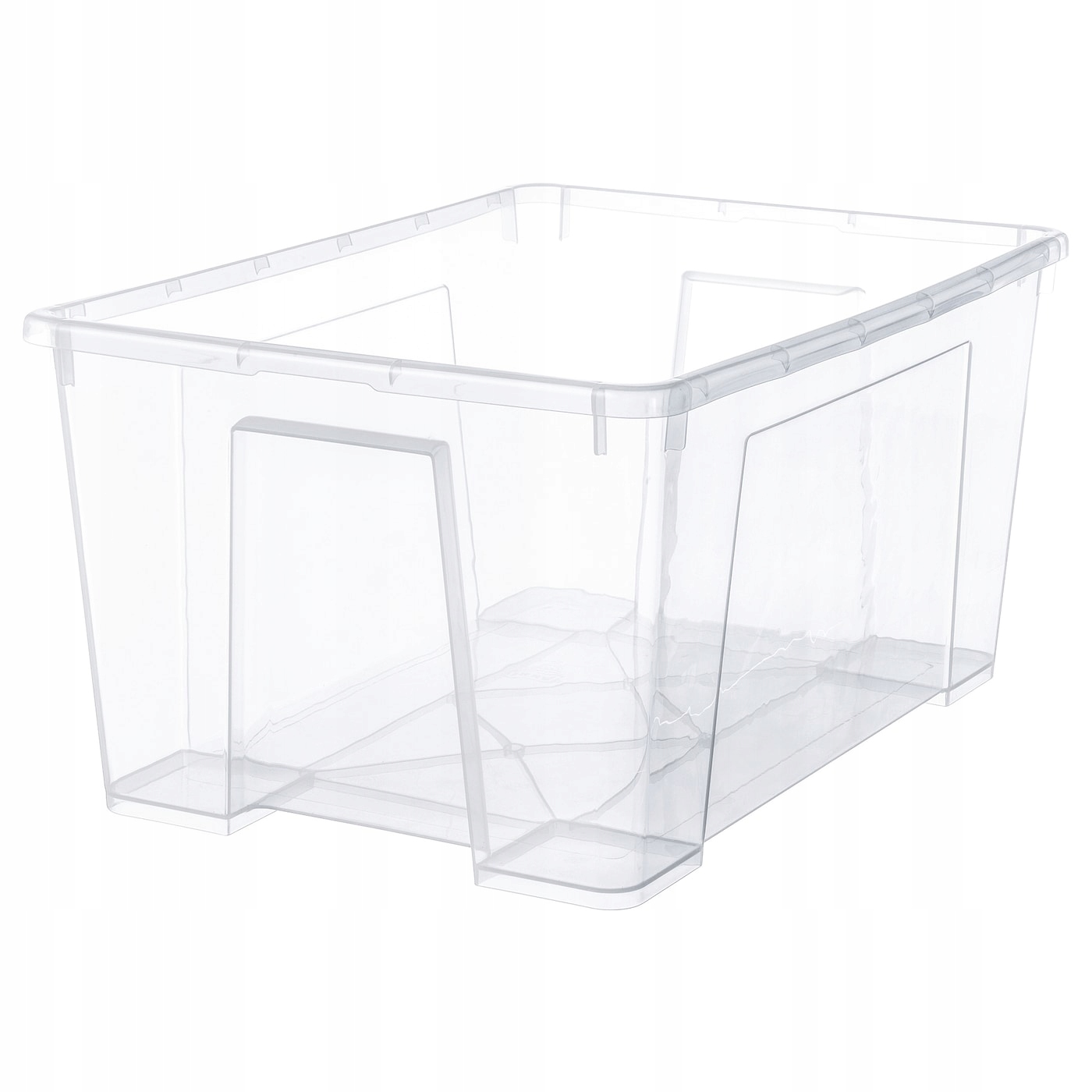 

Ikea Samla Pudełko przezroczysty 56x39x28 cm/45 l