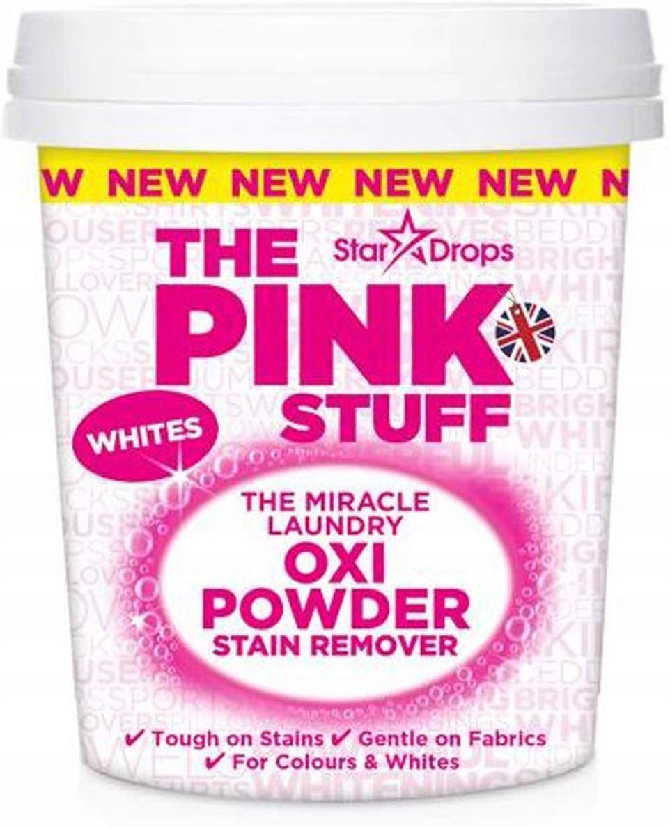 Levně Odstraňovač Skvrn The Pink Stuff Pro Bílé 1 kg