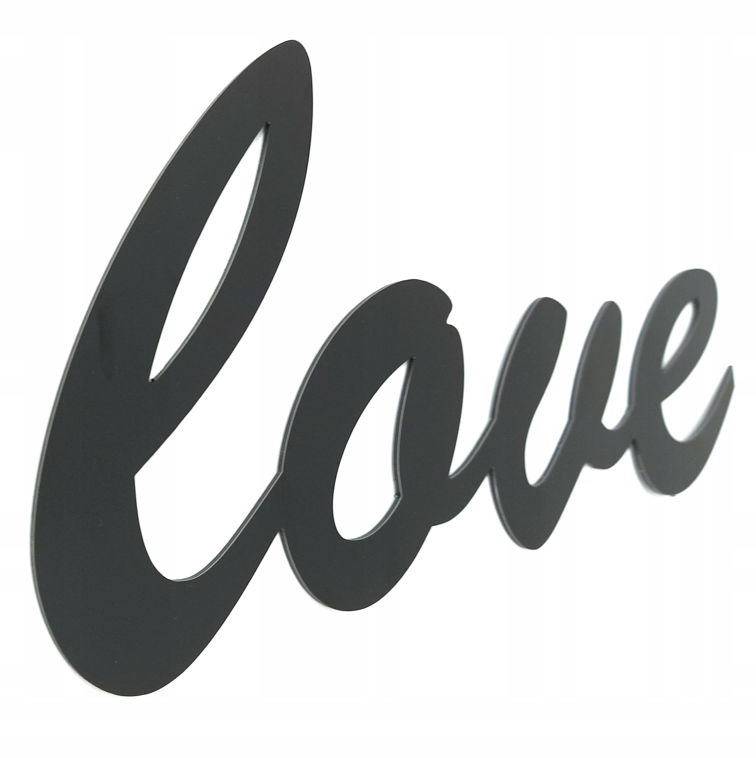 

Napis na ścianę 3D Litery love 20x41cm
