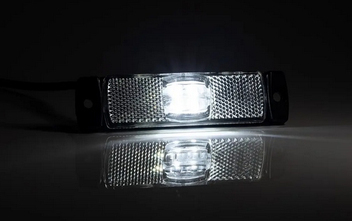 Lampa obrysowa LED PRZEDNIA BIAŁA FT-017B FRISTOM Numer katalogowy części FT-017 B LED