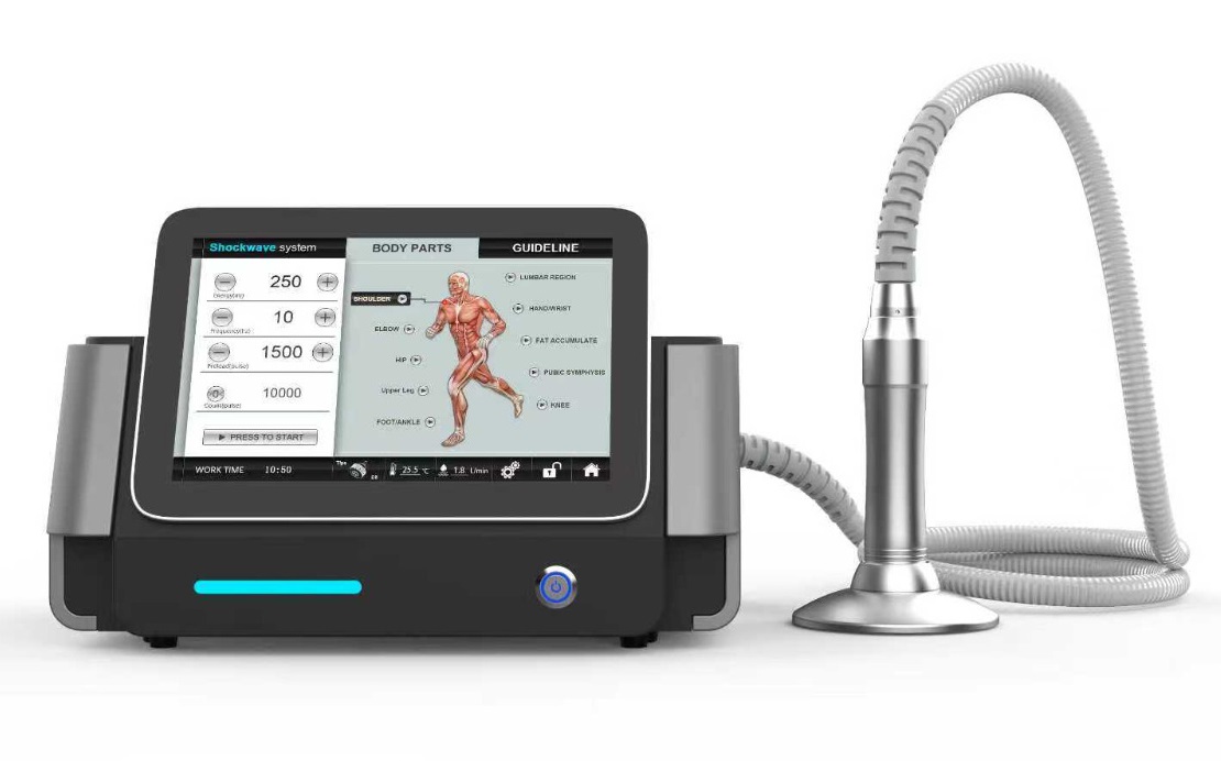 Fala Uderzeniowa Emst V2 Rehabilitacja Ból 5 Głowic Chłodzenie Pro