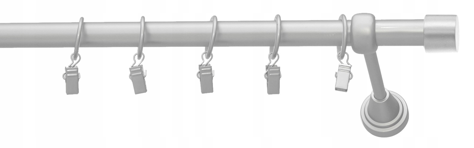 

Karnisze metalowe pojedyncze 19mm Classic 180 cm
