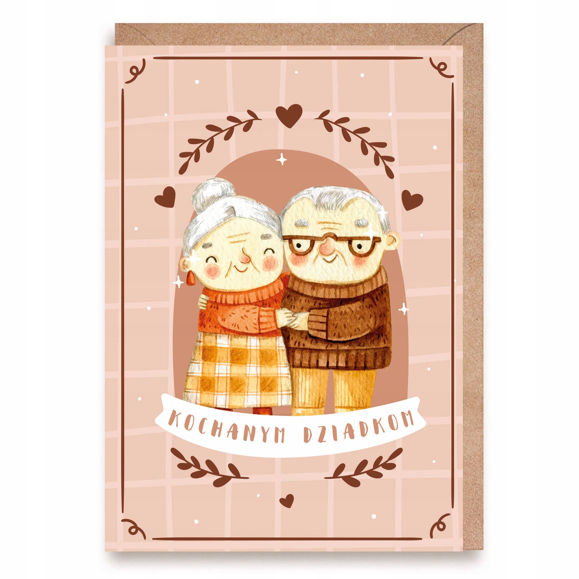 Kartka dla Dziadków - Dzień Babci i Dziadka