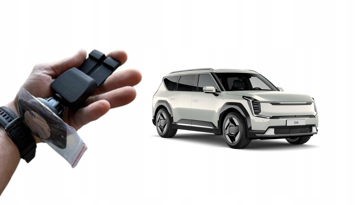Uchwyt na telefon do auta Kia EV9 – wersja magnetyczna (druk 3D)