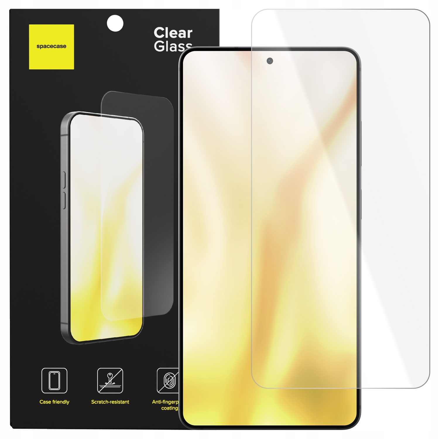 Szkło Hartowane Ochronne Do Galaxy S26 Ultra Szybka 2.5D Z Czytnikiem Linii