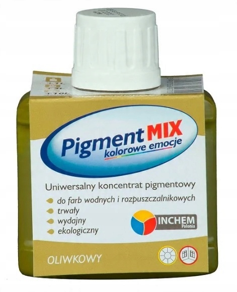 Pigment do farb uniwersalny, 80ml - Oliwkowy