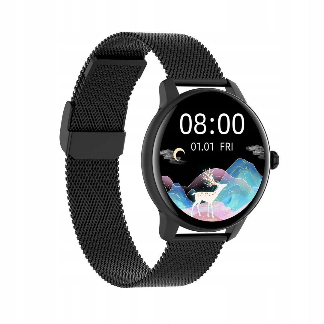 Zegarek SMARTWATCH G.ROSSI SW020-2 Kolor czarny