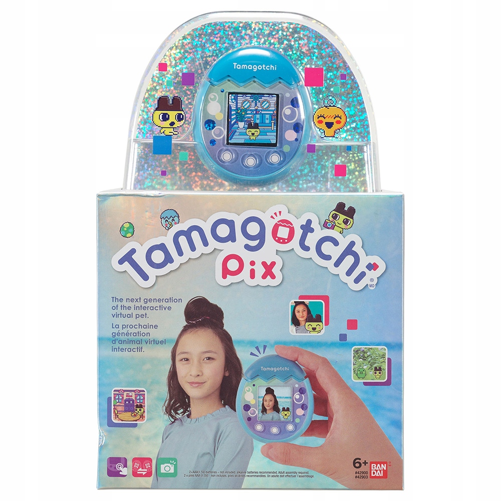 Oryginalne Tamagotchi Pix Ocean Bandai Box