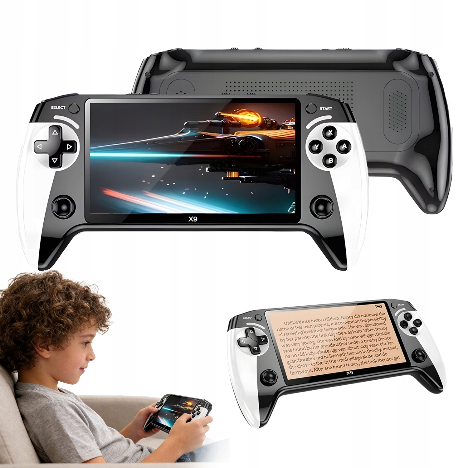 Przenośna Konsola Do Gier Z 6000+ Titulami Idealna Jako