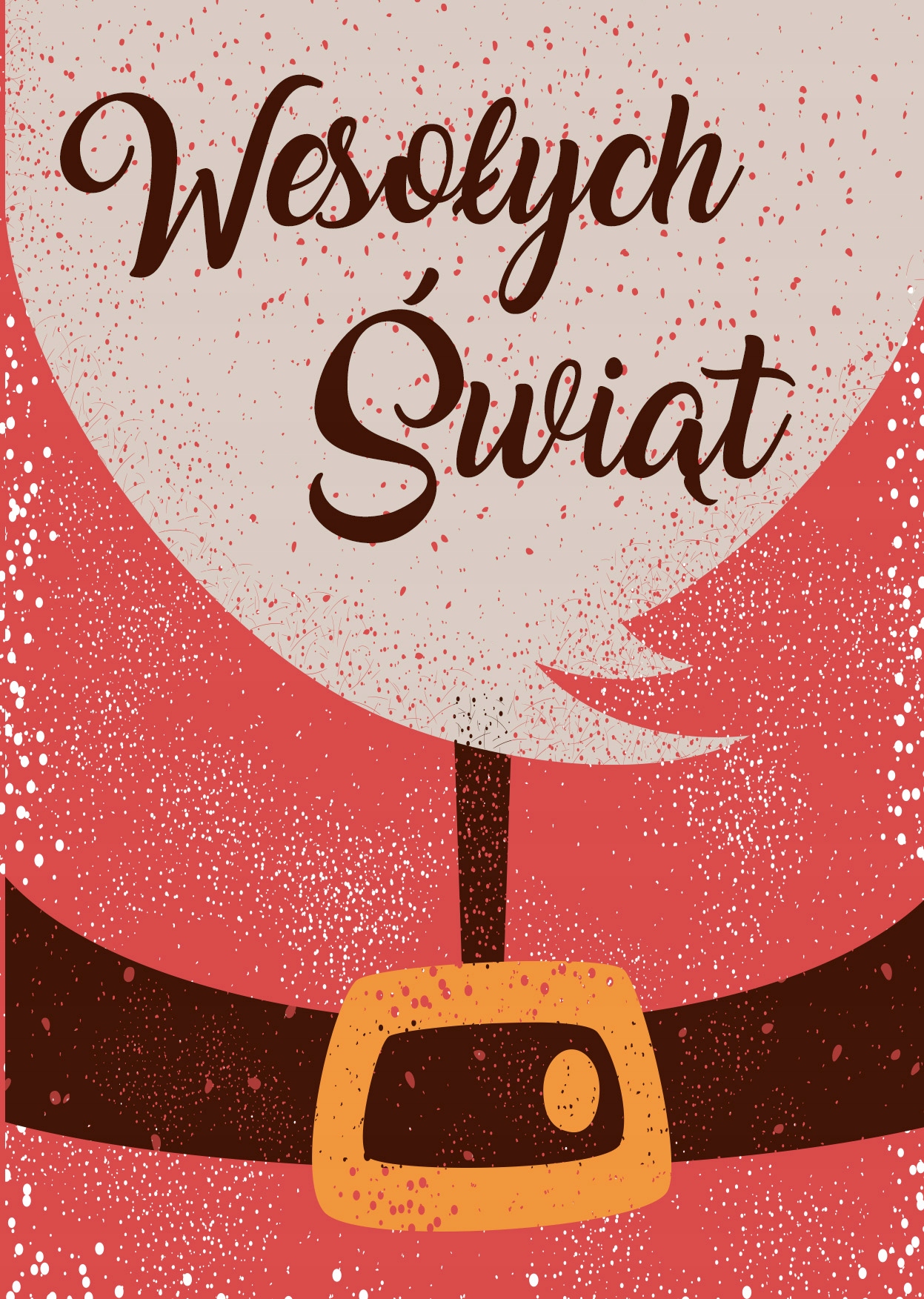 

Kartka Świąteczna Pocztówka +Koperta Mikołaj