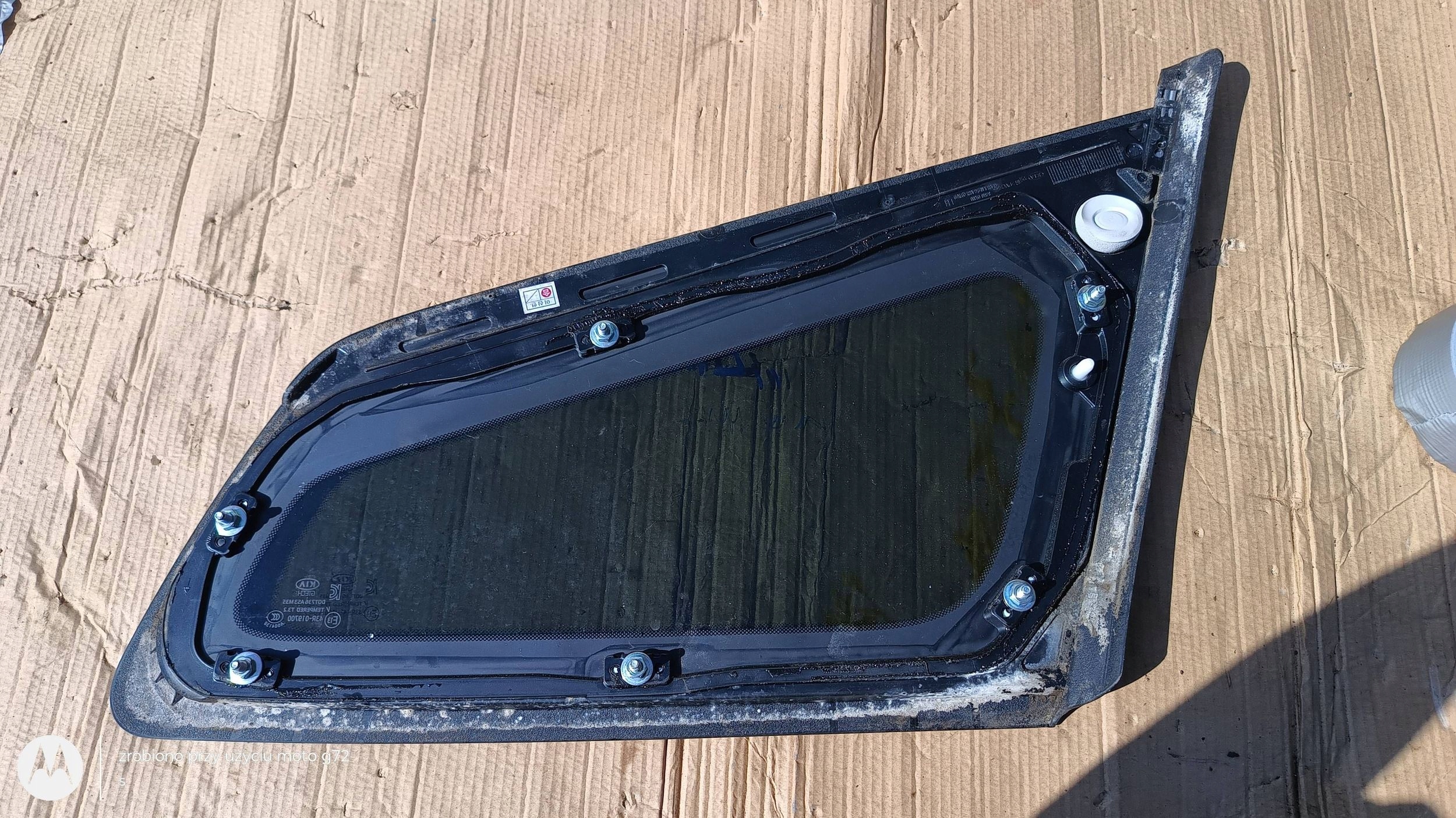 window bodywork rear part left KIA OPTIMA IV 15-20 KOMBI