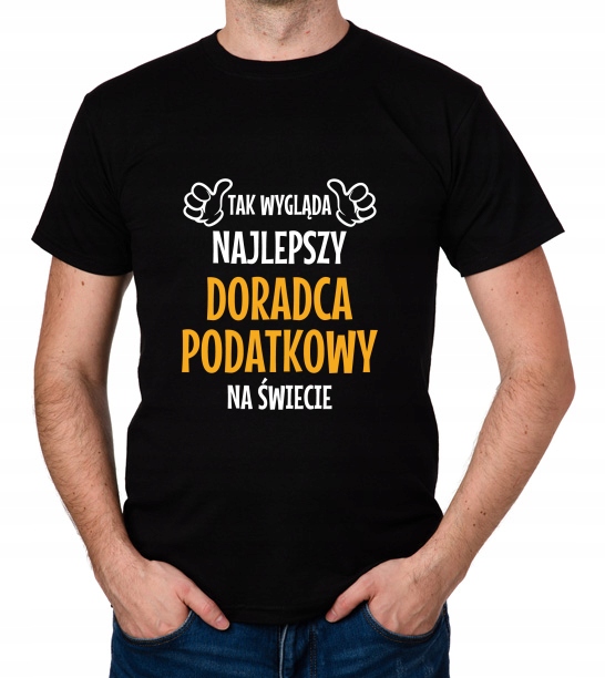 

koszulka Najlepszy Doradca Podatkowy prezent