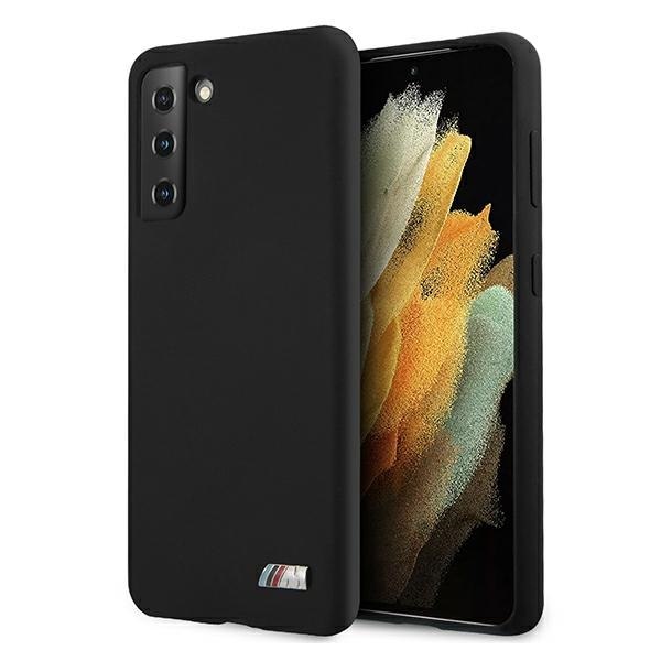 

Etui Bmw BMHCS21SMSILBK S21 G991 czarny/black Sili