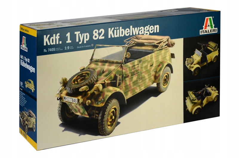 Italeri 7405 1/9 Kdf. 1 Typ 82 Kübelwagen