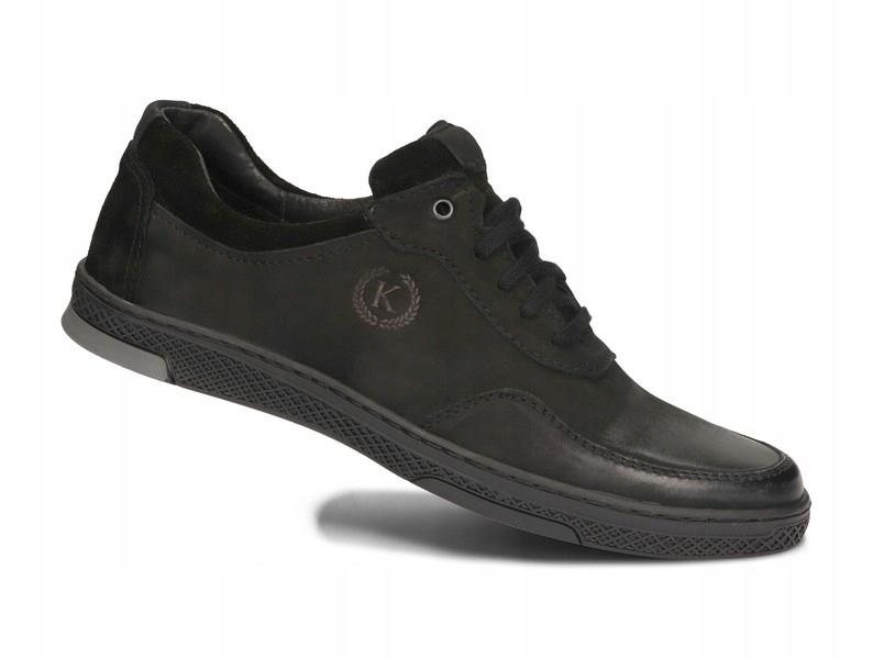 BUTY MĘSKIE SKÓRA CASUAL KOMODO 918 CZARNY 41 Marka Komodo
