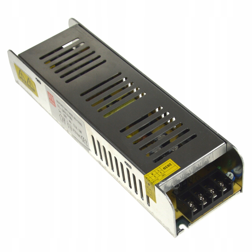 

Zasilacz Wąski 12,5A 150W 12V Do Led Meblowy Slim