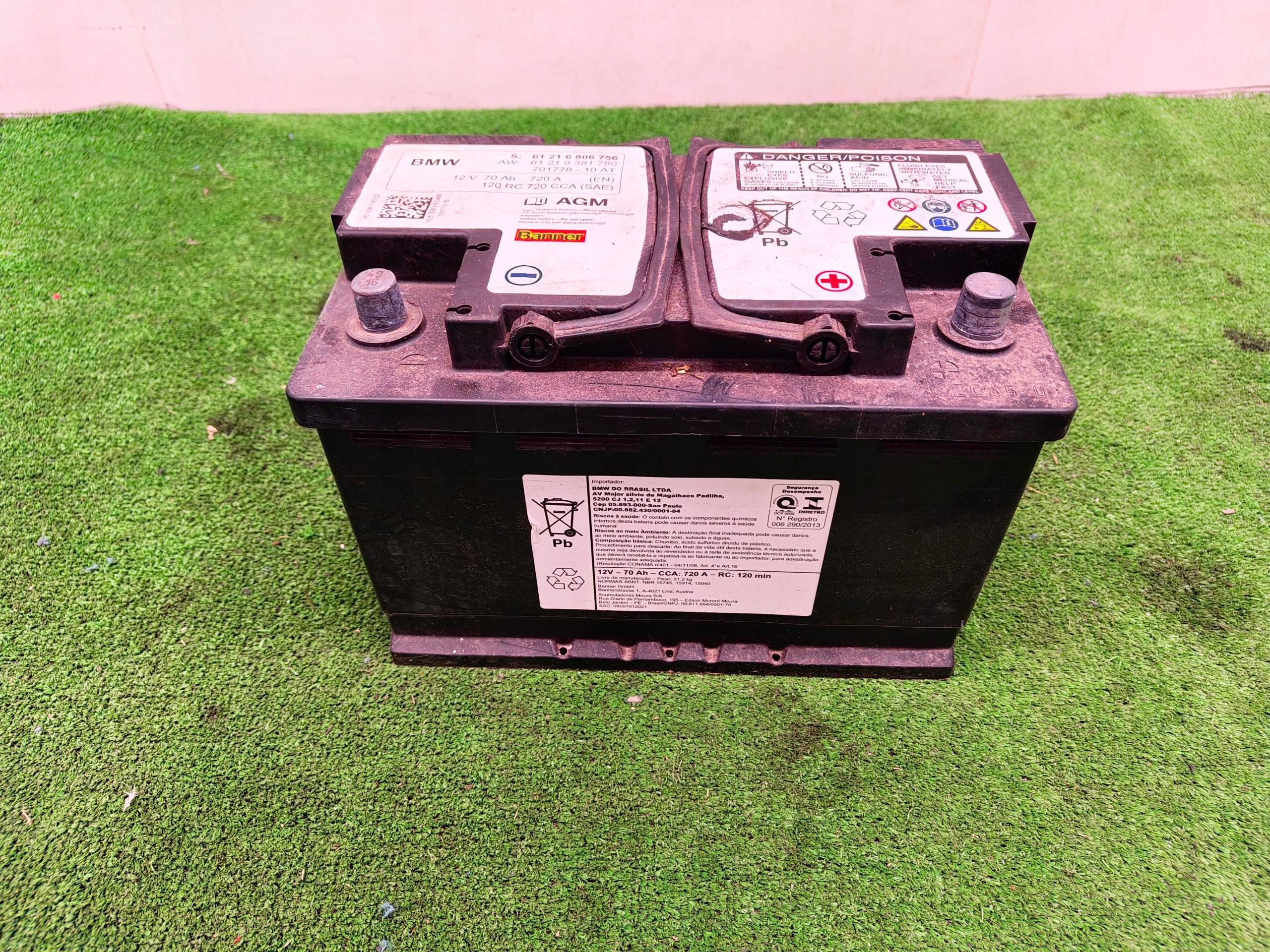 BMW AKUMULATOR 68606756 720A 70AH