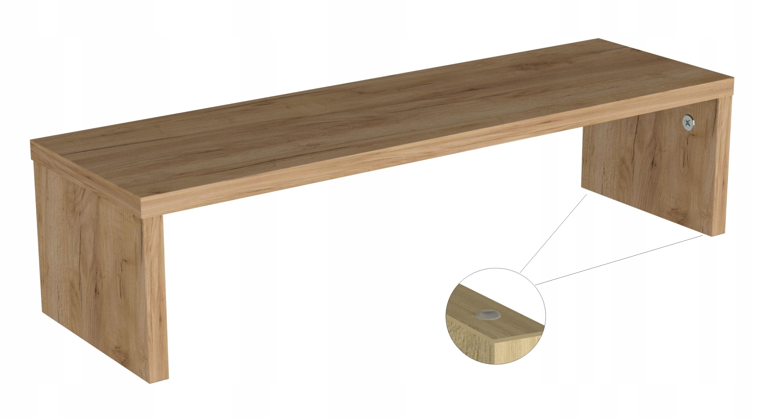 Podstawka Organizer Półka pod Monitor Ekran Drukarkę Dekoder Tv *na Wymiar*
