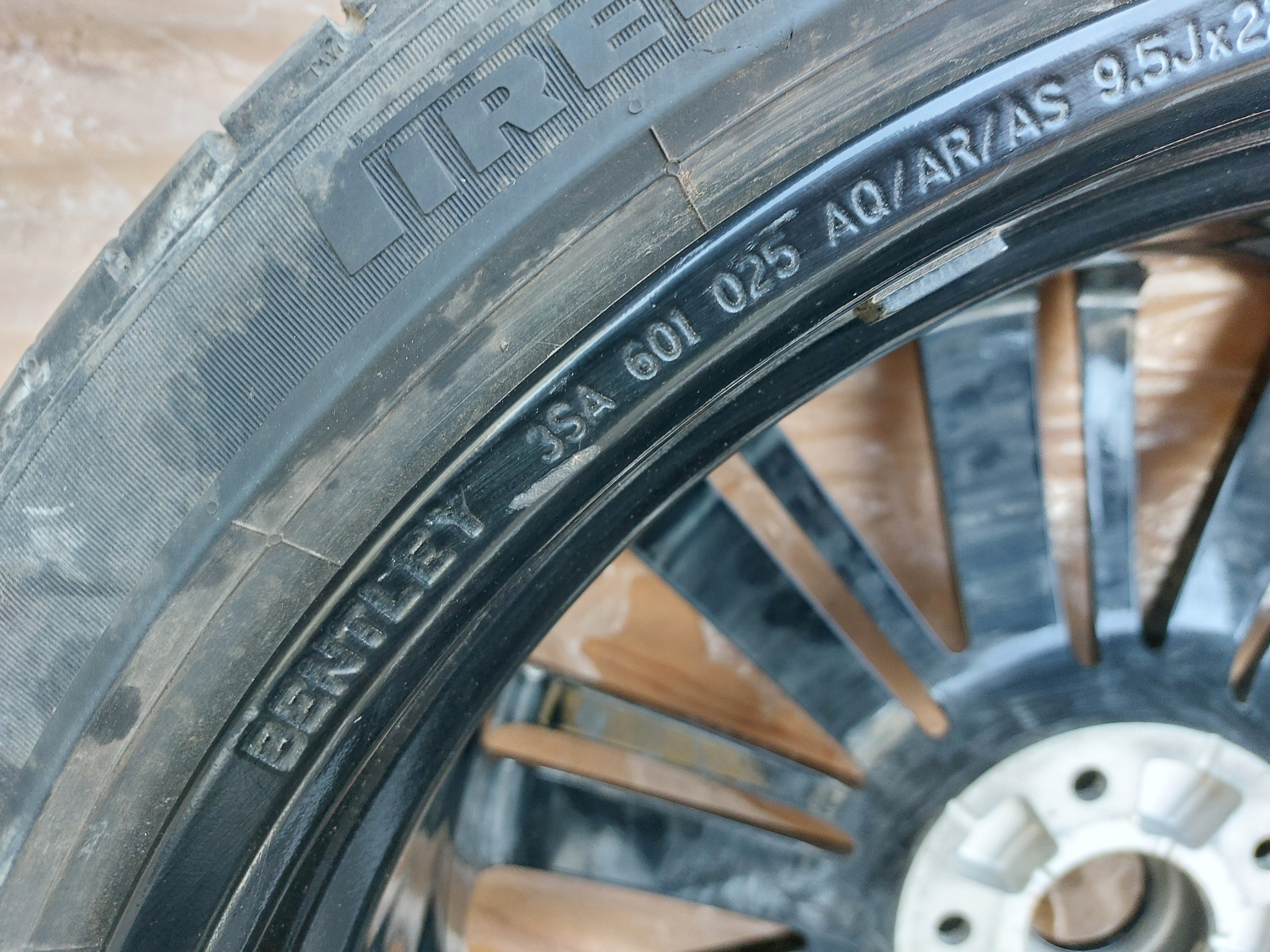 disk disk Bentley CONTINENTAL GT SPEED 22r 9.5J 22 CALE