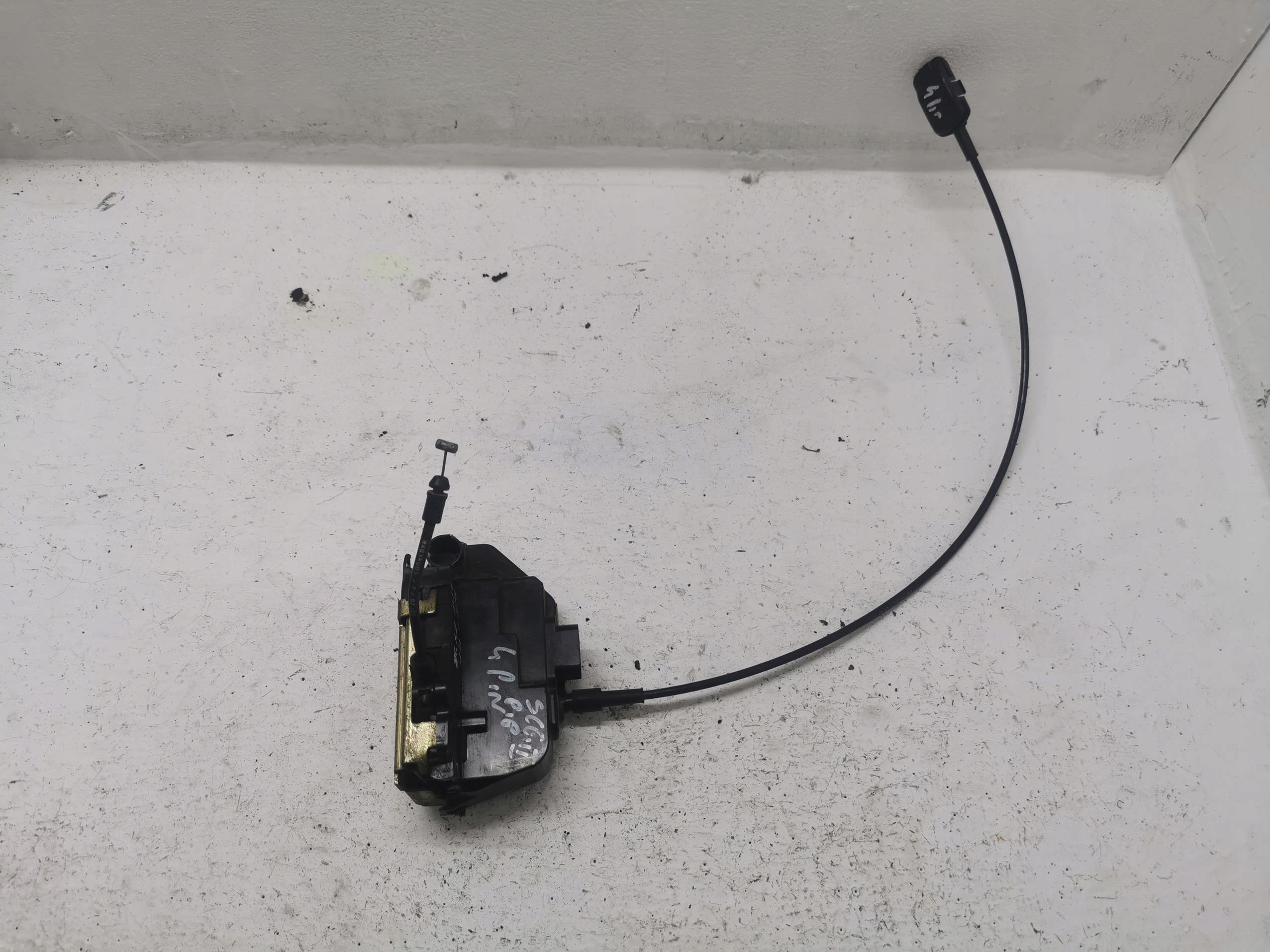 lock door right front RENAULT SCENIC II 4 PIN EU