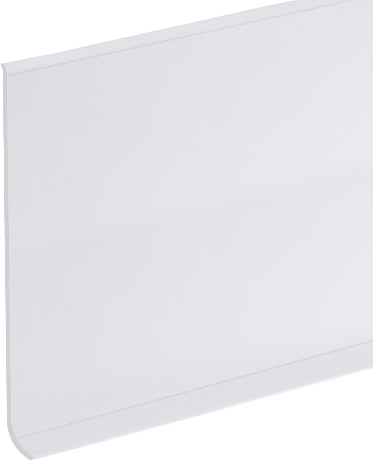 Samolepiaca páska na soklovú lištu Quarkzman 6 m x 15 cm biela