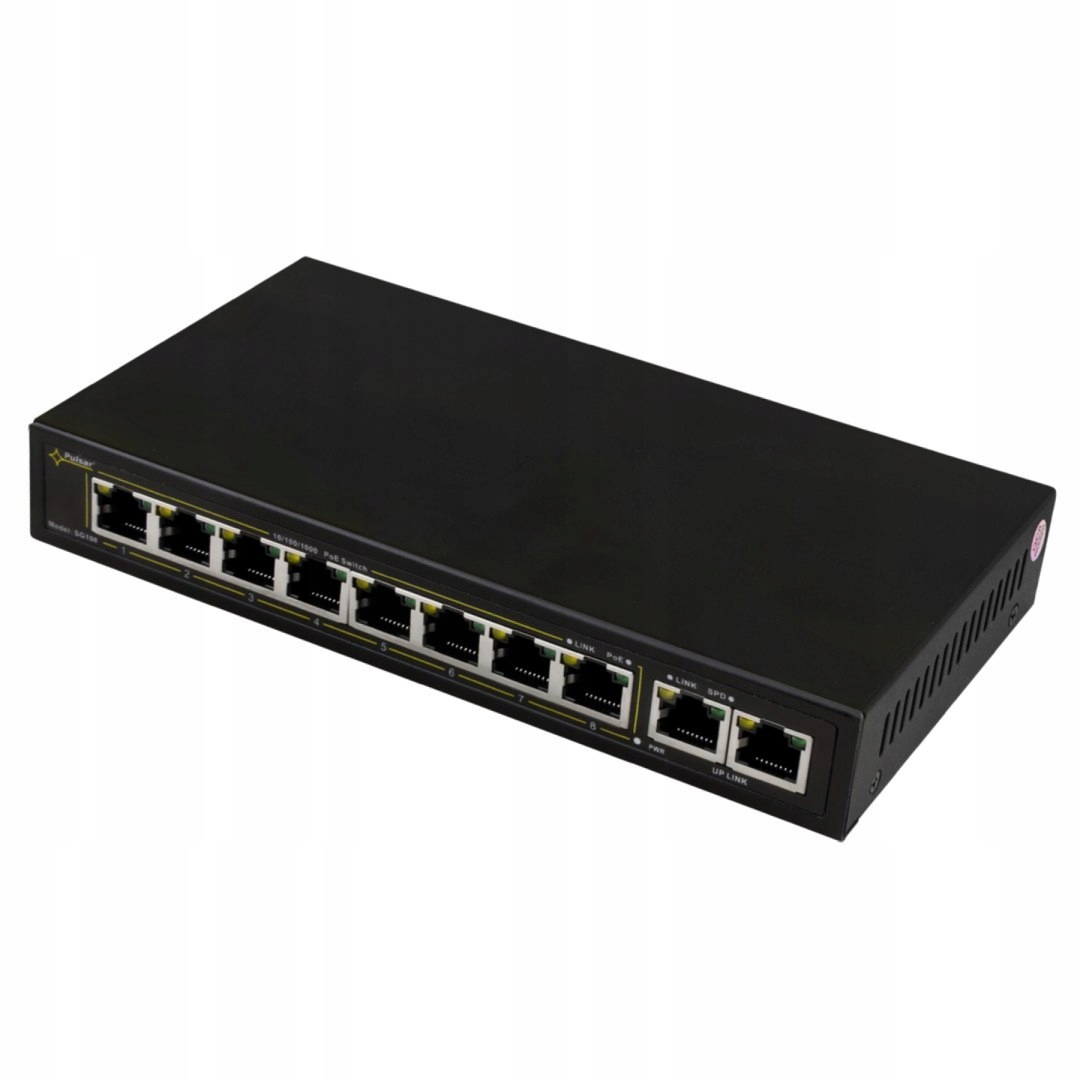 Switch Poe SG-108 8-PORTOVÝ Pulsar