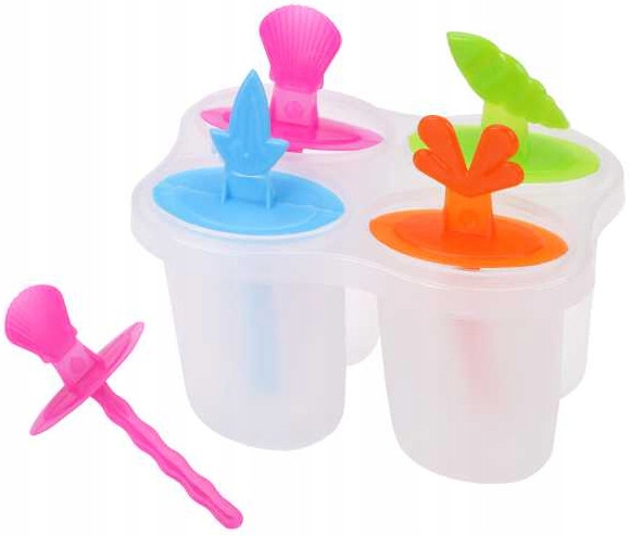 

Foremki forma do lodów na patyku lody 4 sztuki