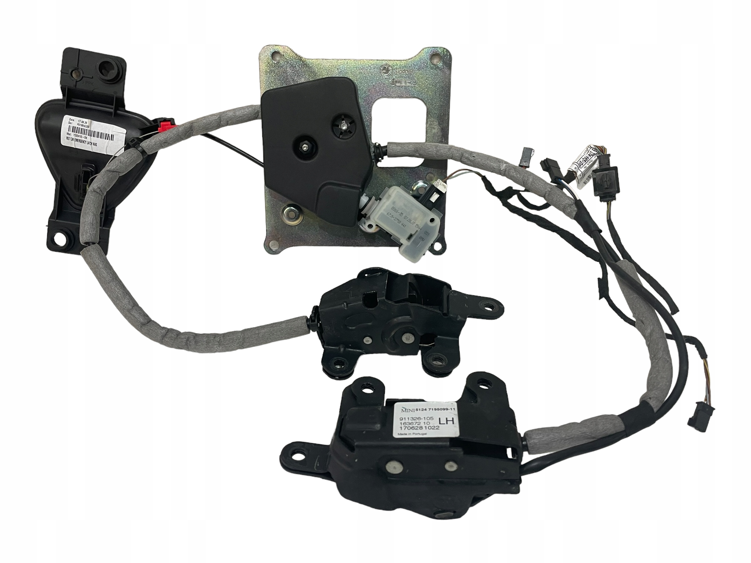 7195099 7195100 - Замок крышки багажника в сборе MINI F57