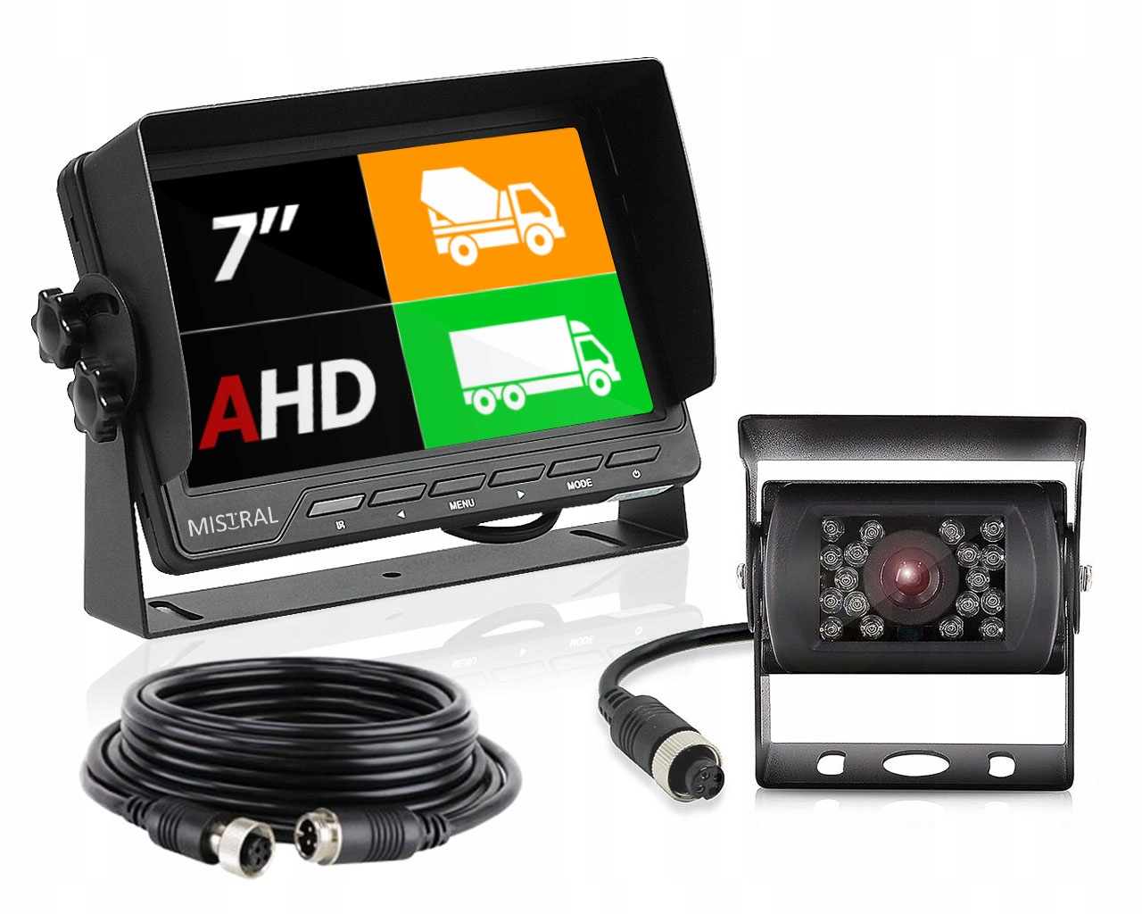 

Zestaw 7 kamera cofania Ahd Sony z grzałką audio