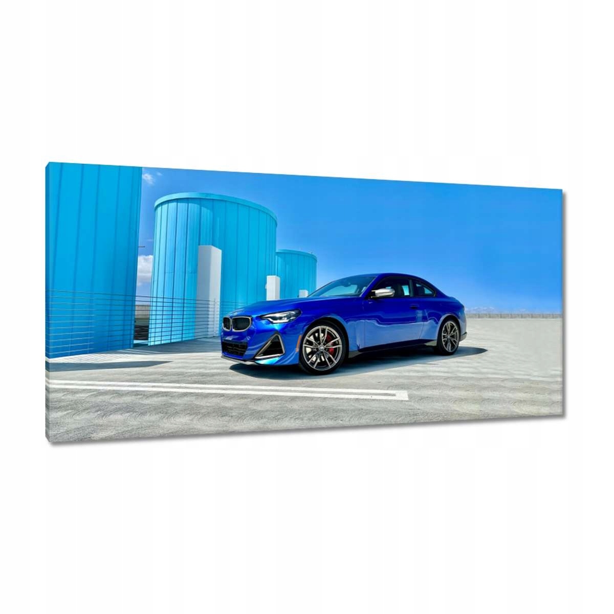 Obrazy 115x55 Modré Bmw Auto