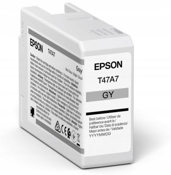 Epson Inkoust T47A7 Gray 50 ml pro SC-P900