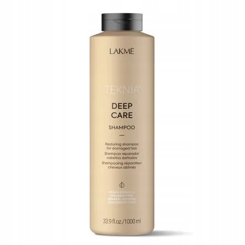 Lakme Teknia Deep Care šampon pro suché a poškozené vlasy 1000 ml