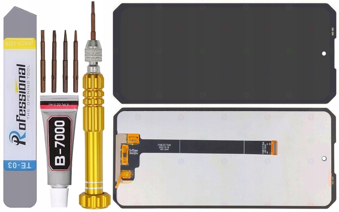 Oukitel WP21 LCD displej Obrazovka