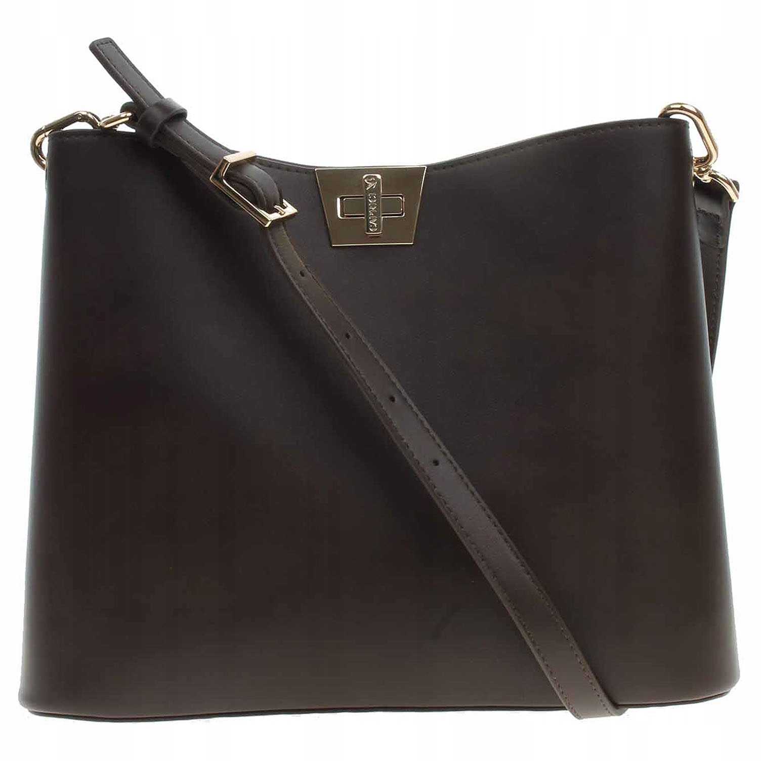 Caprice dámská kabelka 9-61020-45 dk brown nappa