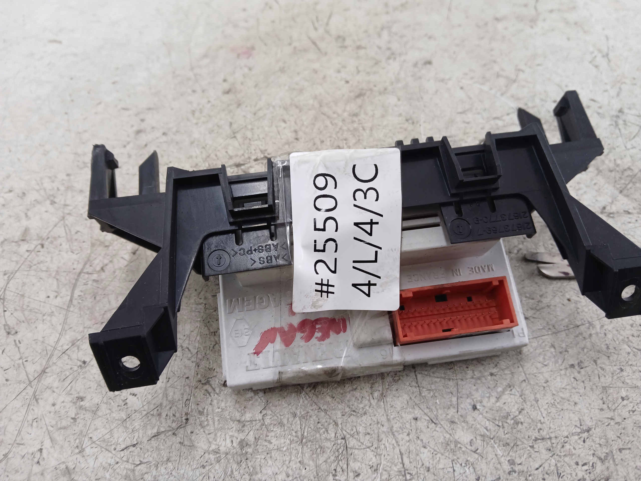 RENAULT MEGANE II display clock 8200107839B