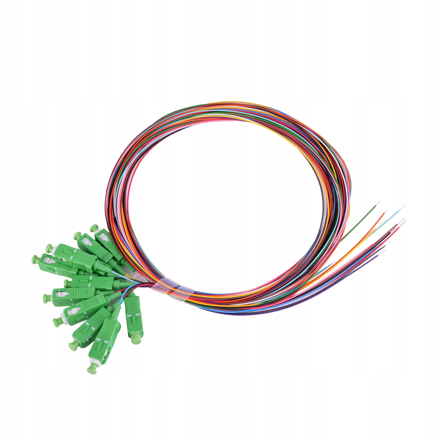 Pigtail Set 0,9mm G657A2 Złącze SC/APC 2m TGlass