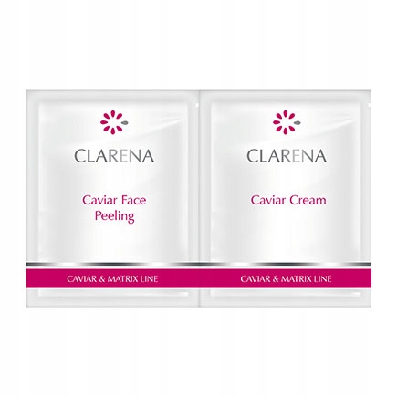Peeling kawiorowy + Krem kawiorowy 2x 3ml do twarzy