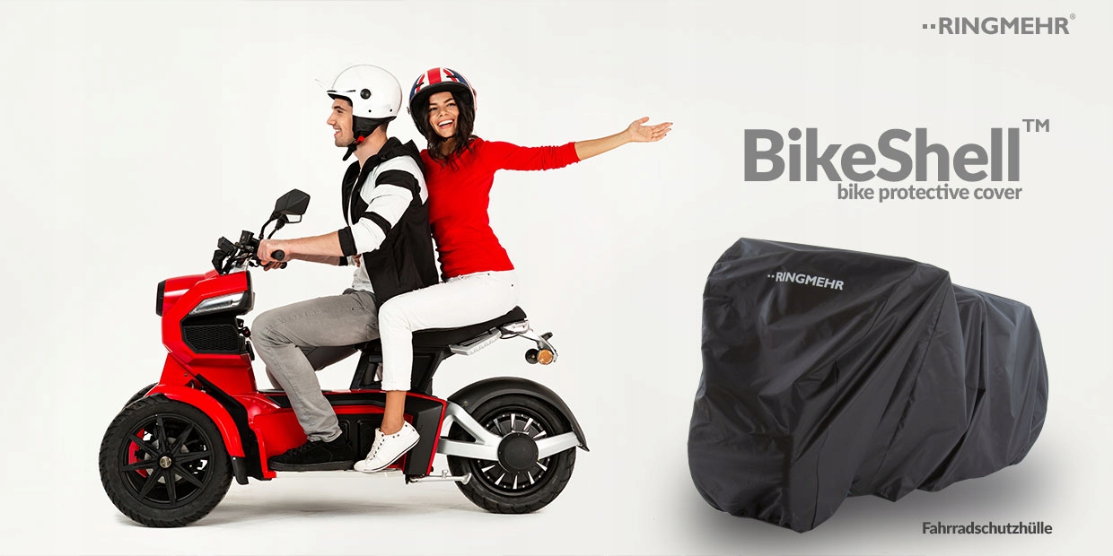 PROFESJONALNY POKROWIEC ROWER SKUTER WODOODPORNY XXL Długość 210 cm