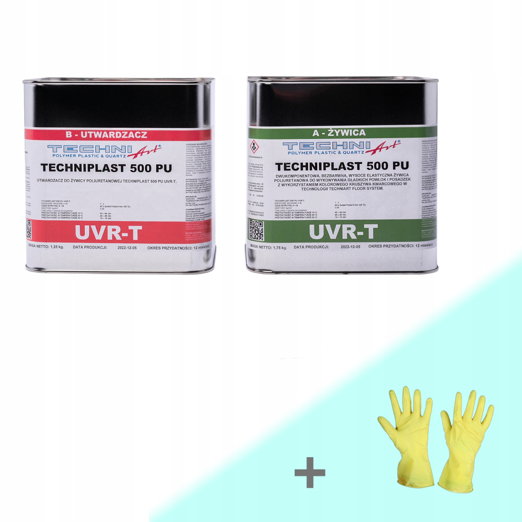 Techniplast 500 Pu-uvr T polyuretanová pryskyřice 3 kg