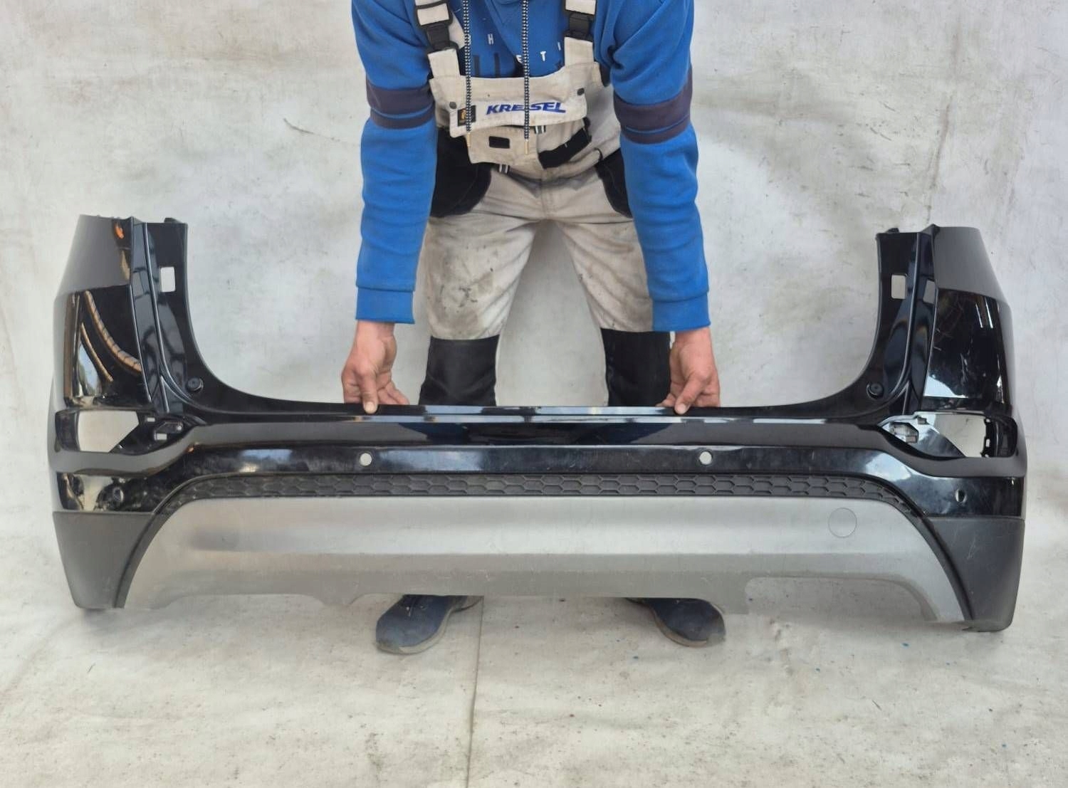 HYUNDAI TUCSON III 15- bumper rear part rear 86611-D7000 4XPDC