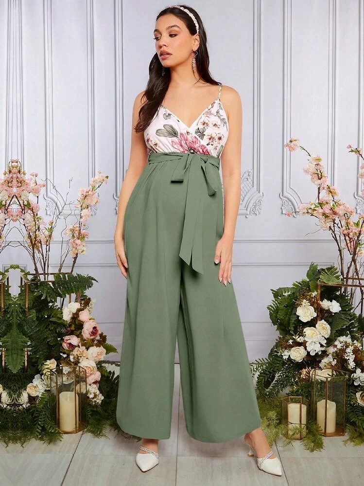 SHEIN ZIELONY KOMBINEZON PASEK (S) Rozmiar S