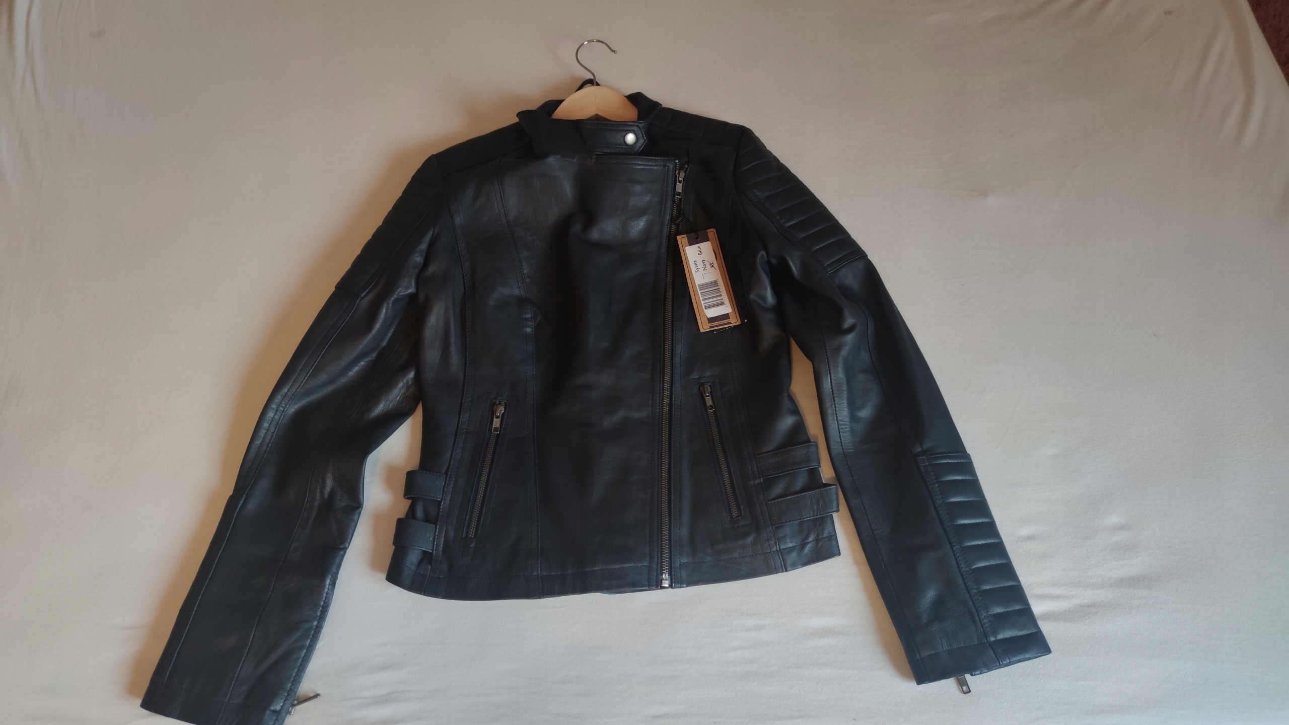 Kurtka ramoneska Urban Leather Fashion UR223 Rozmiar L