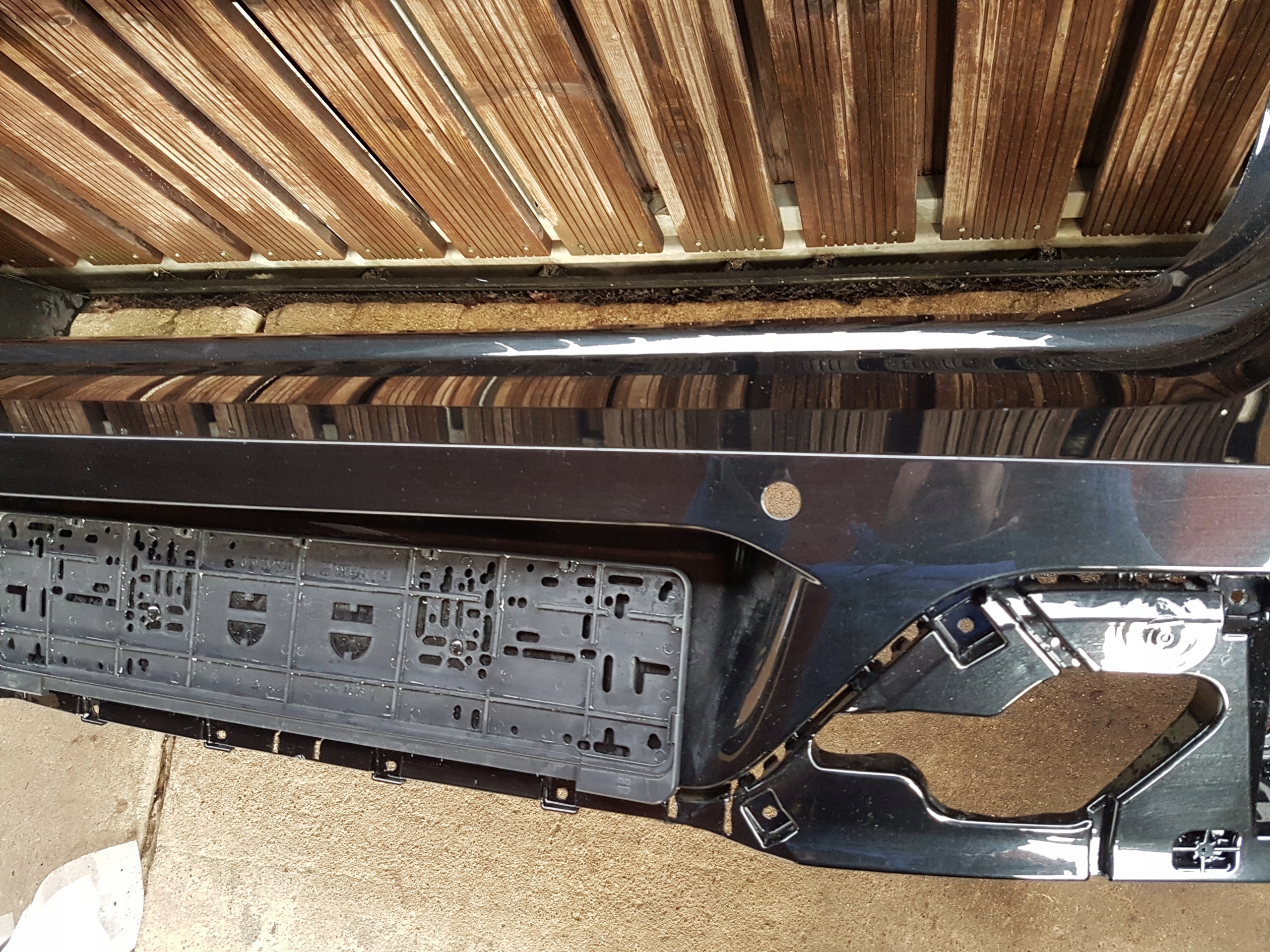 Paraurti posteriore BMW G70 m-packet