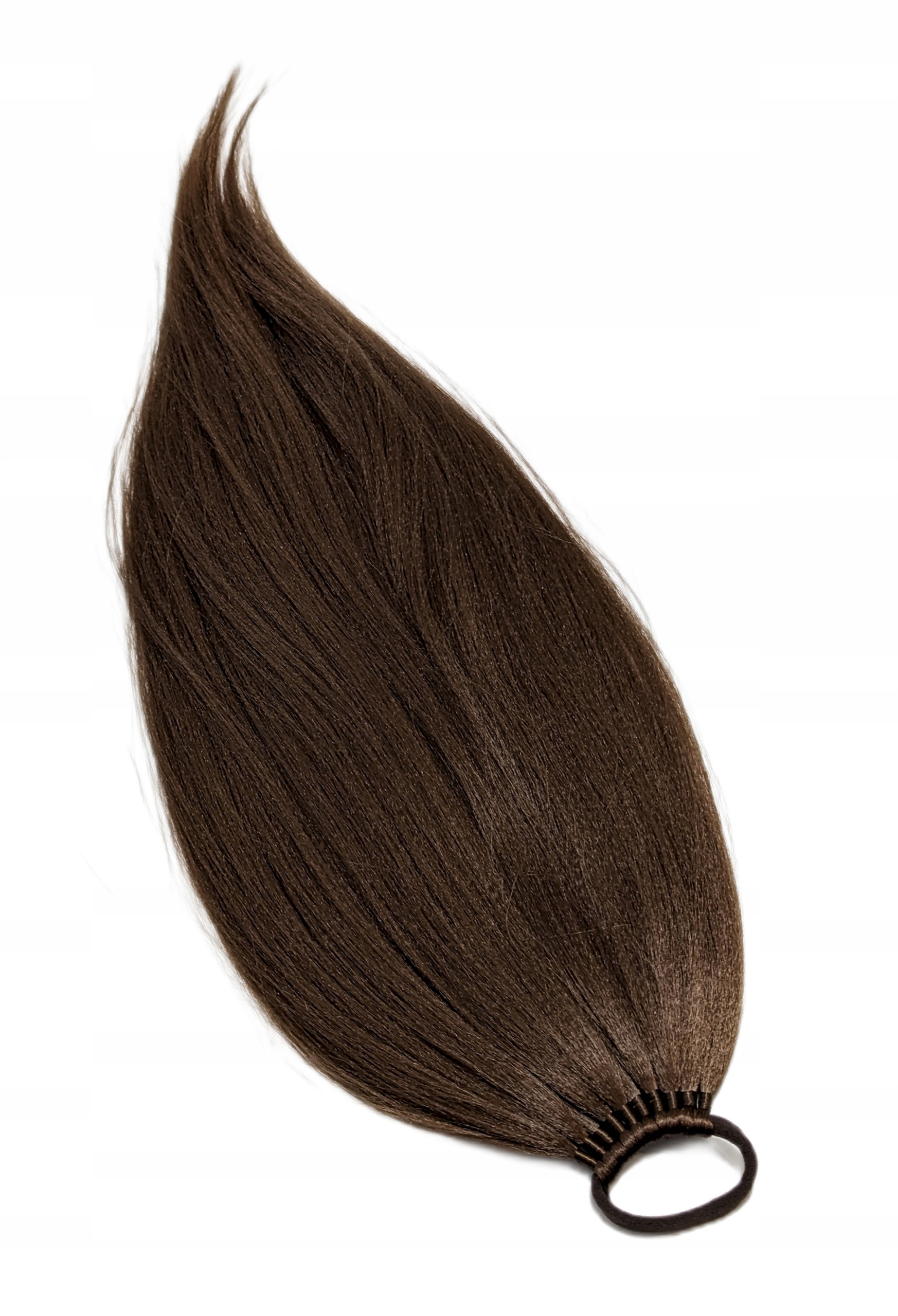 Připínací poník na gumičce, Příčesek, ručně vyrobený, hnědý, Roztomilá Brunetka, 40 cm