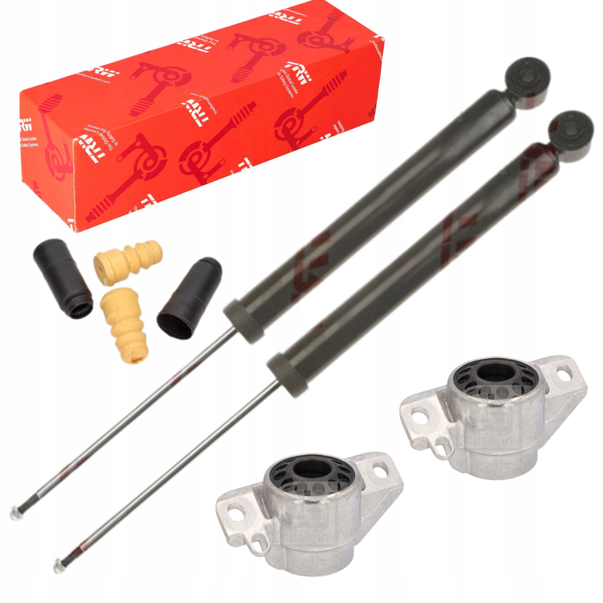 Trw Tlumiče Sada Polštáře Krytu Audi A4 B8 2007-2017 A5 Q5 Sada Na Zadní Stranu